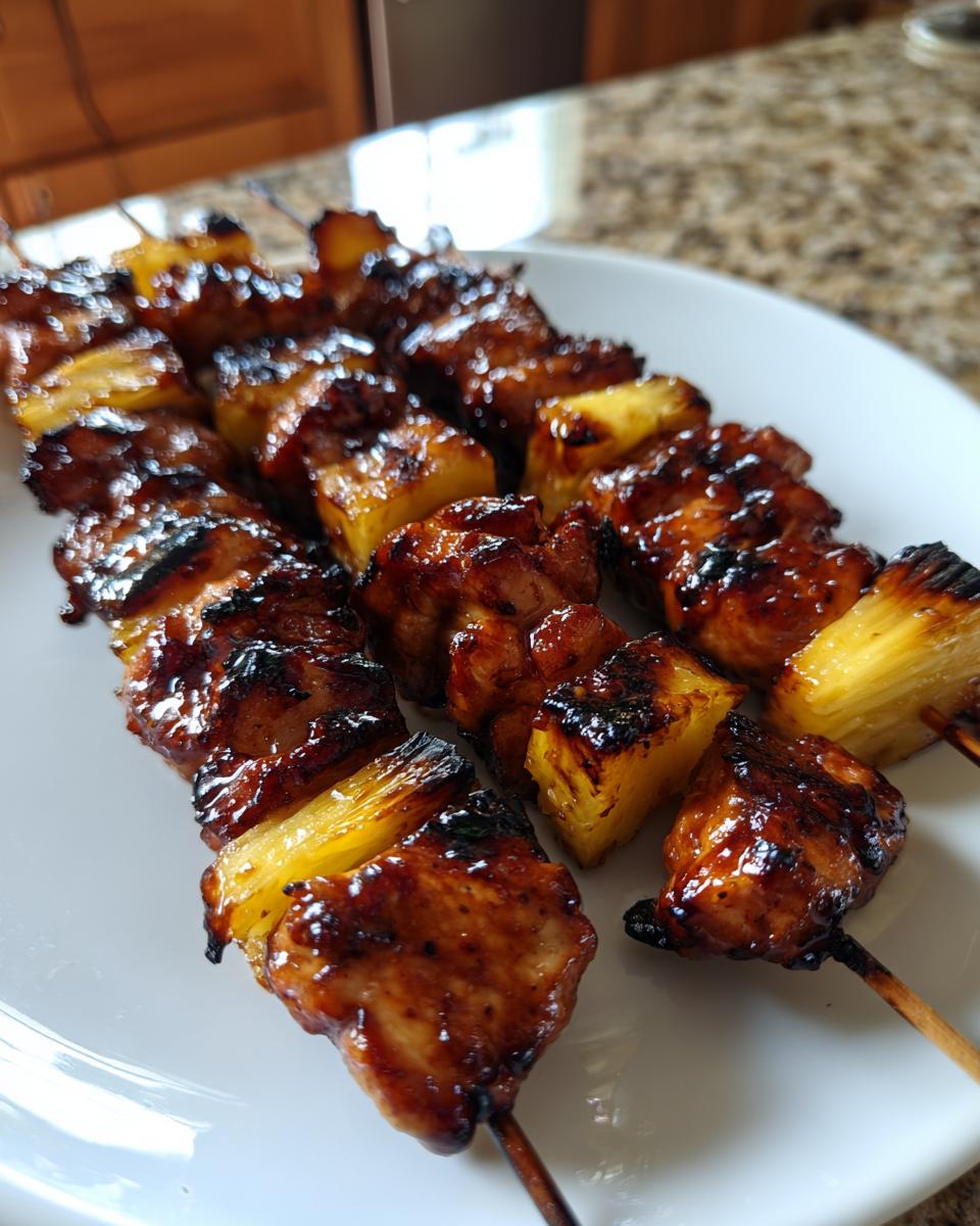 Sensational 15-min Teriyaki Pineapple Chicken Skewers 6 Teriyaki Pineapple Chicken Skewers - detail 2
