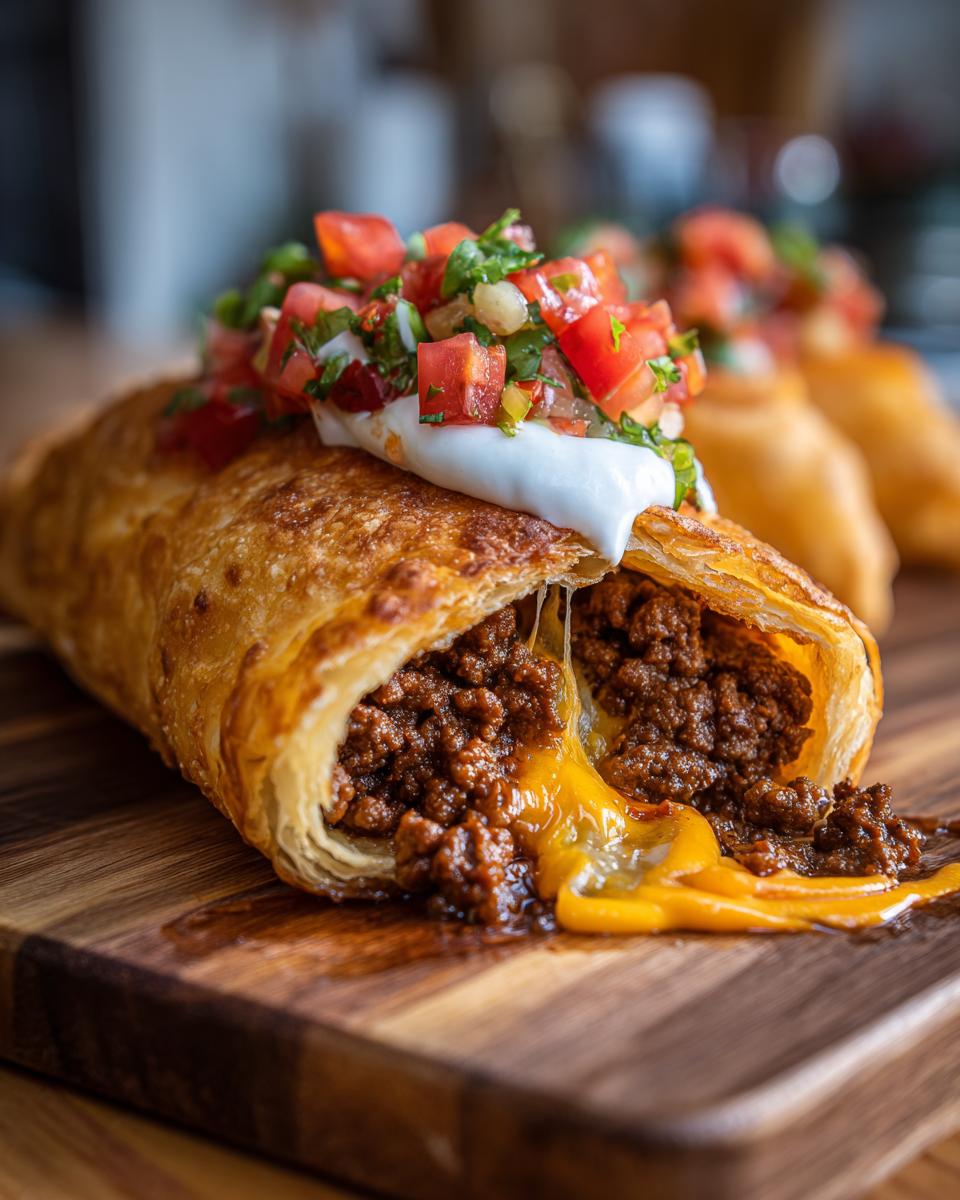 Amazing 10 Upside Down Puff Pastry Tacos 5 Upside Down Puff Pastry Tacos (Beef or Chicken!) - detail 1