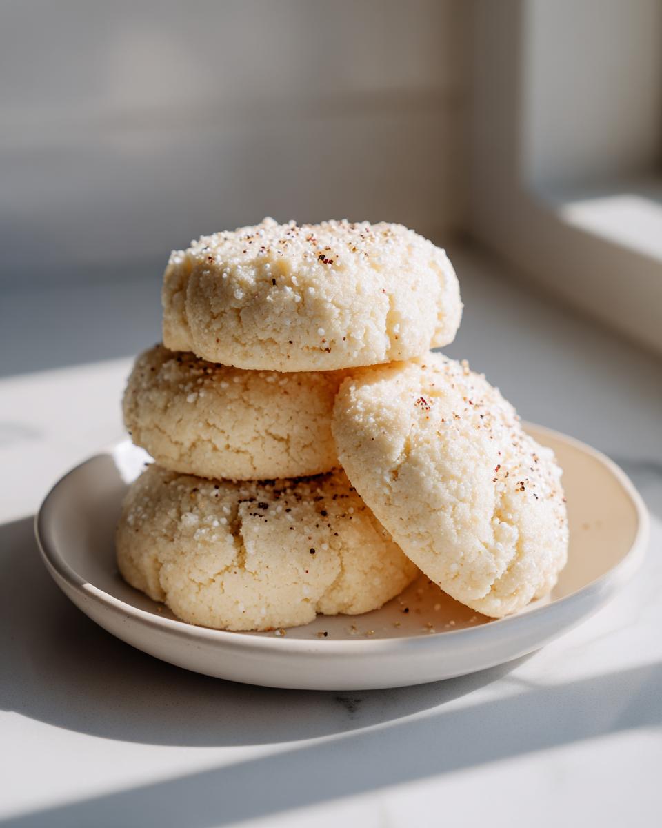 4 Glorious Whipped Shortbread Cookies melts 4 Whipped Shortbread Cookies - detail 1