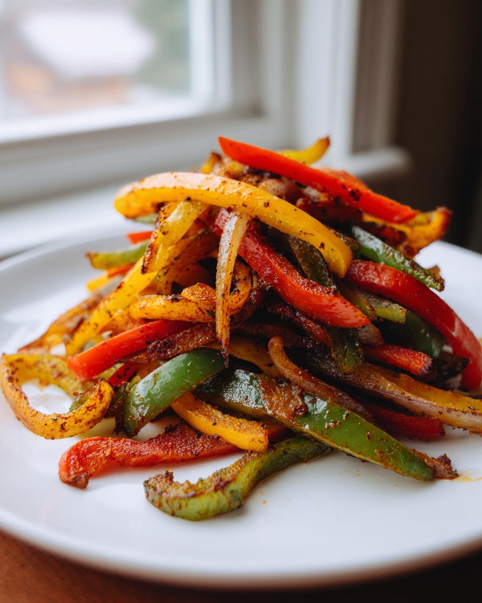 Amazing 20-Min Air Fryer Veggie Fajitas 4 Air Fryer Veggie Fajitas - detail 1