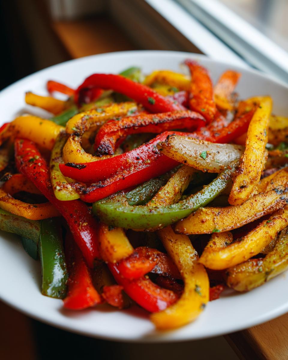 Amazing 20-Min Air Fryer Veggie Fajitas 5 Air Fryer Veggie Fajitas - detail 2