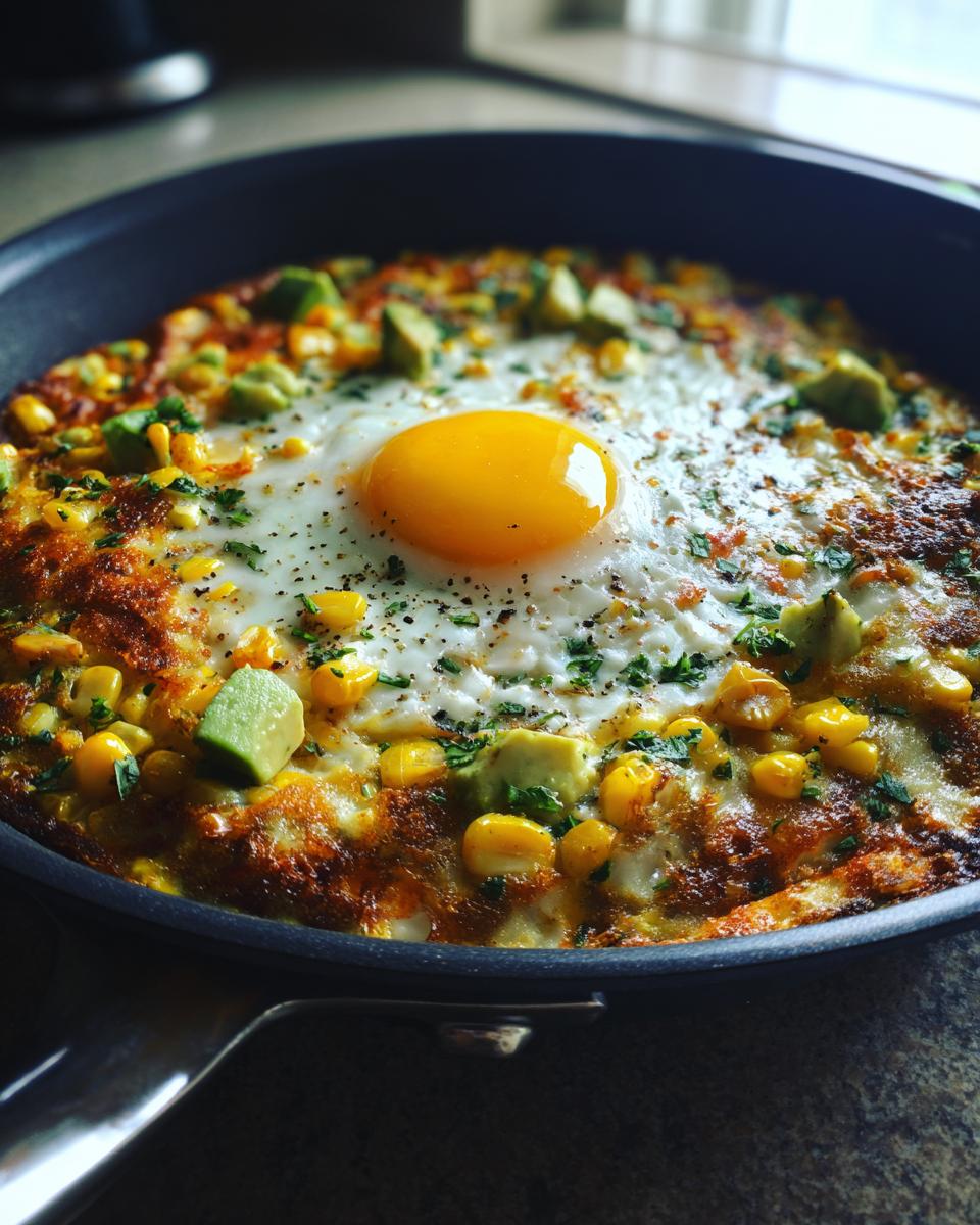 Amazing 6 Avocado and Corn Baked Eggs 4 Avocado and Corn Baked Eggs - detail 1