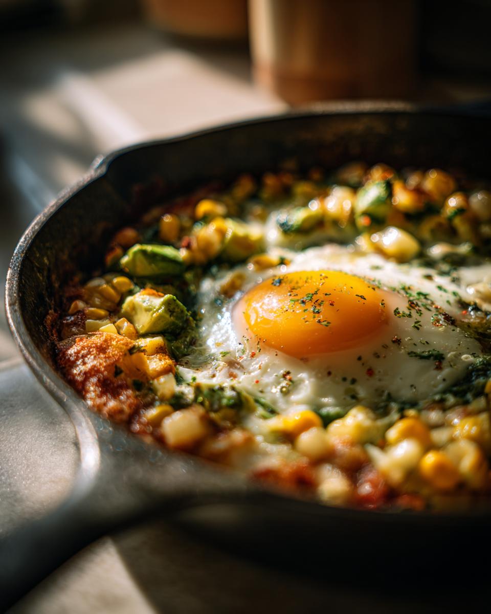 Amazing 6 Avocado and Corn Baked Eggs 5 Avocado and Corn Baked Eggs - detail 2