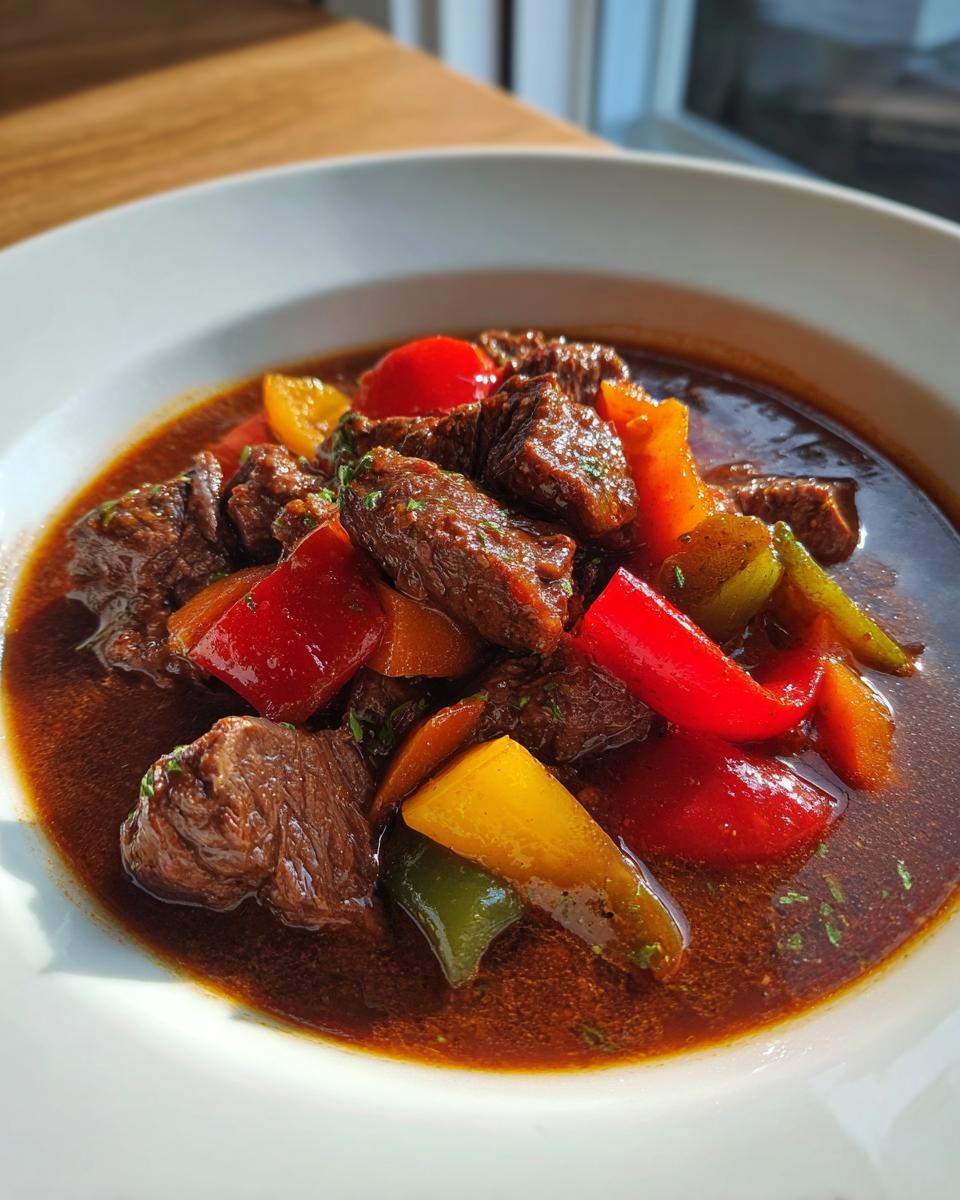 Supreme Beef and Bell Pepper Stew Joy 5 Beef and Bell Pepper Stew - detail 2