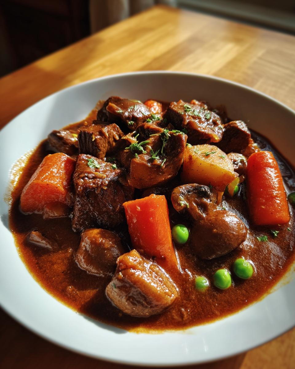 Amazing 7-Hour Beef and Mushroom Stew 4 Beef and Mushroom Stew - detail 1