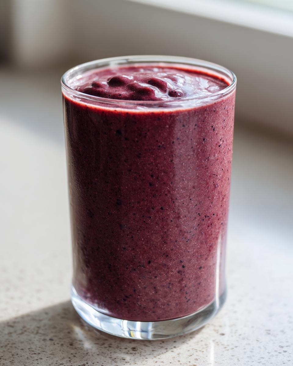 Amazing 3-Minute Blueberry Almond Protein Smoothie 4 Blueberry Almond Protein Smoothie - detail 1