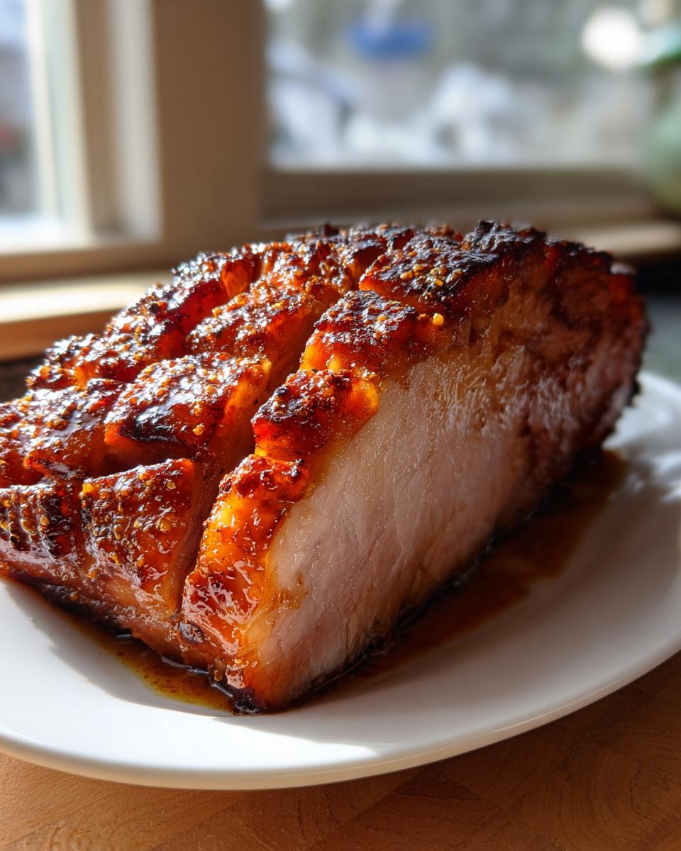 Glorious Brown Sugar Mustard Ham in 3 Steps 5 Brown Sugar Mustard Ham - detail 1