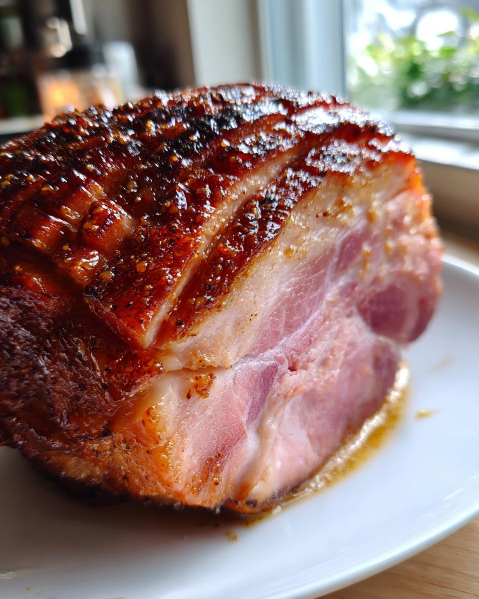 Glorious Brown Sugar Mustard Ham in 3 Steps 6 Brown Sugar Mustard Ham - detail 2