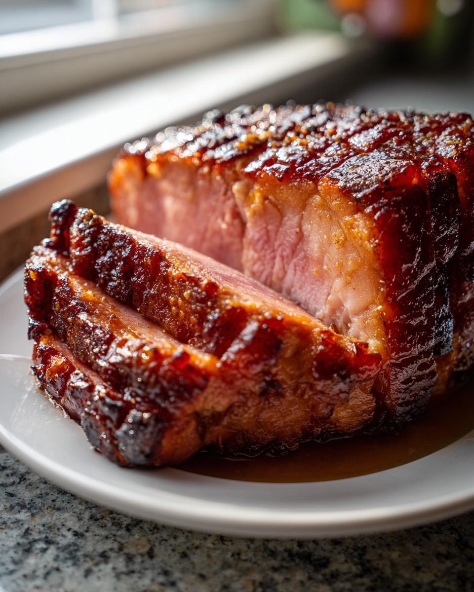 Glorious Brown Sugar Mustard Ham in 3 Steps 7 Brown Sugar Mustard Ham - detail 3