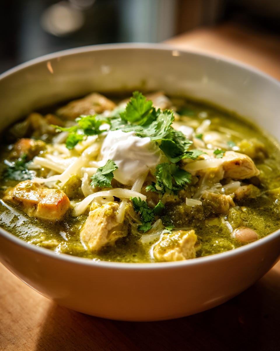 Amazing 30-Minute Chicken Tomatillo Stew 4 Chicken tomatillo stew - detail 1