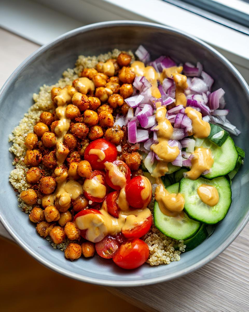 Amazing 4 Chickpea & Quinoa Power Bowls 4 Chickpea & Quinoa Power Bowls - detail 1
