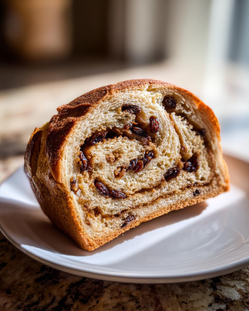 Amazing 1 Step Cinnamon Raisin Sourdough Bread 4 Cinnamon Raisin Sourdough Bread - detail 1