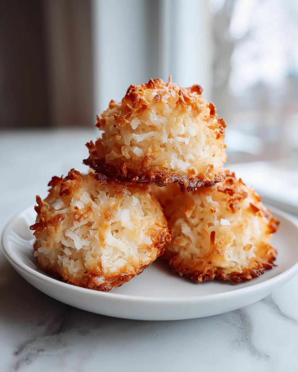 4 Tips for Amazing Coconut Macaroons 4 Coconut Macaroons - detail 1