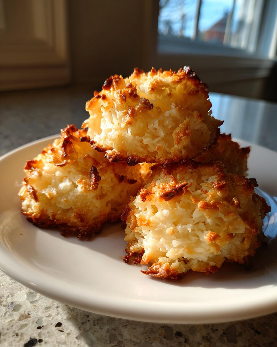 4 Tips for Amazing Coconut Macaroons 5 Coconut Macaroons - detail 2