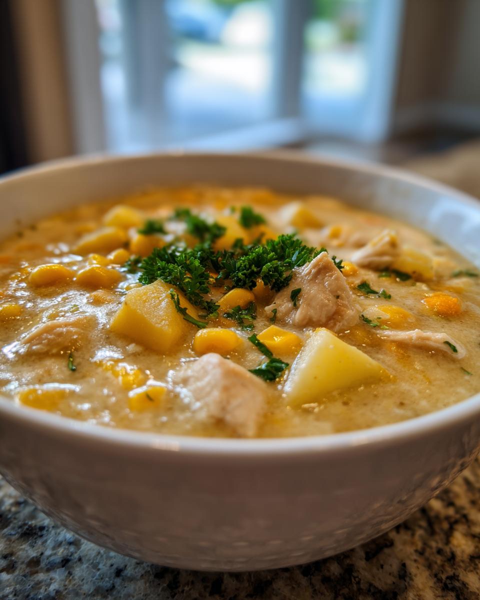 Marvelous Corn Chowder: 1 Step Secret 7 Corn Chowder - detail 3