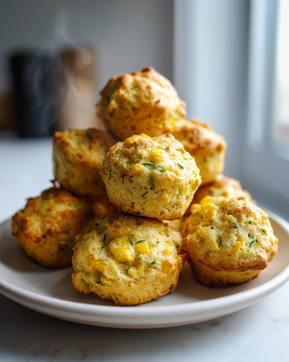 Amazing 30-Min Corn Zucchini Baby Puffs 4 Corn Zucchini Baby Puffs - detail 1