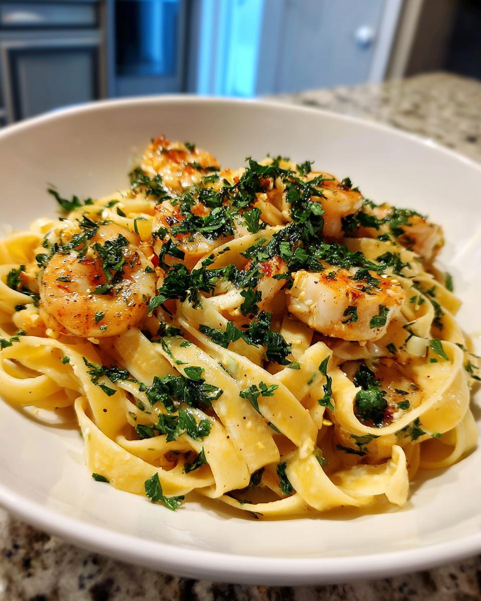 30 Minute Creamy Seafood Pasta Joy 5 Creamy Seafood Pasta - detail 2