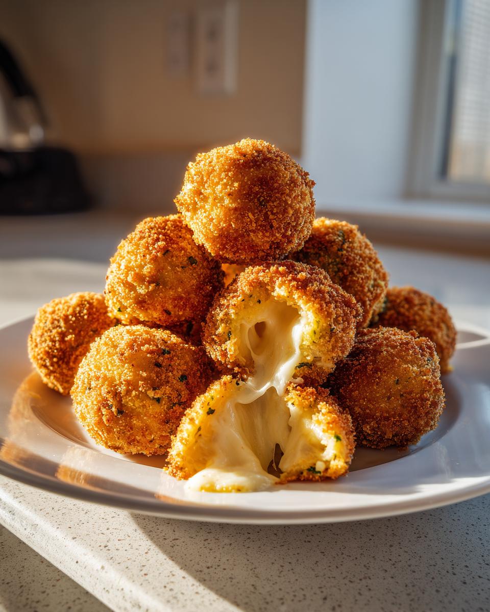 Amazing 21-Min Crispy Fried Zucchini Cheese Balls 5 Crispy Fried Zucchini Cheese Balls - detail 2