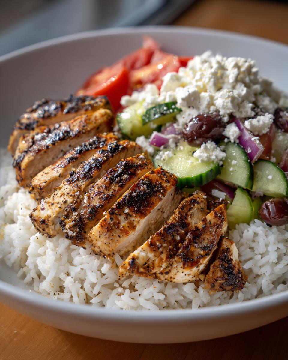 Amazing 45-min Greek Chicken Bowl secrets 4 Greek Chicken Bowl - detail 1