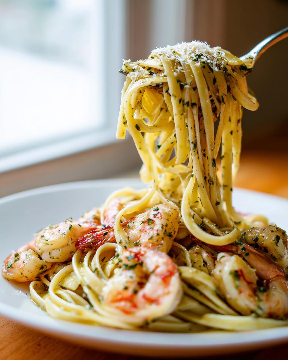 Amazing 15-Minute Herb Seafood Pasta 4 Herb Seafood Pasta - detail 1