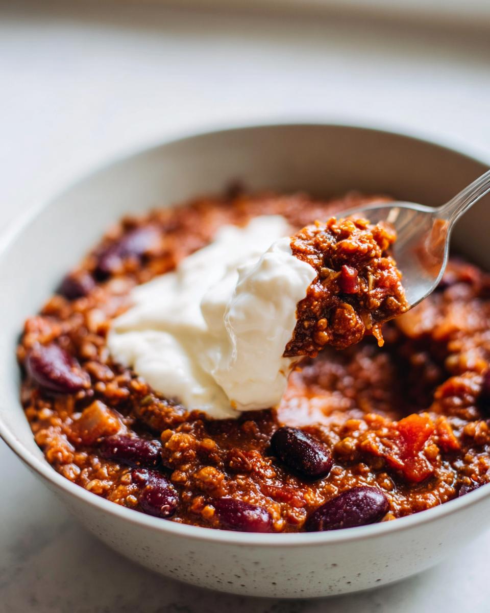 5 Amazing High-Protein Lentil Chili Meal Prep 4 High-Protein Lentil Chili Meal Prep - detail 1