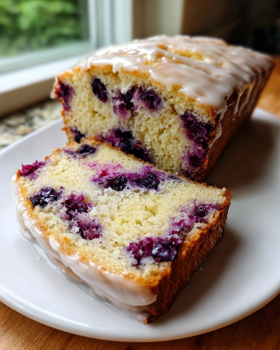Lemon Blueberry Sourdough Quick Bread 55 Min Joy 5 Lemon Blueberry Sourdough Quick Bread - detail 2