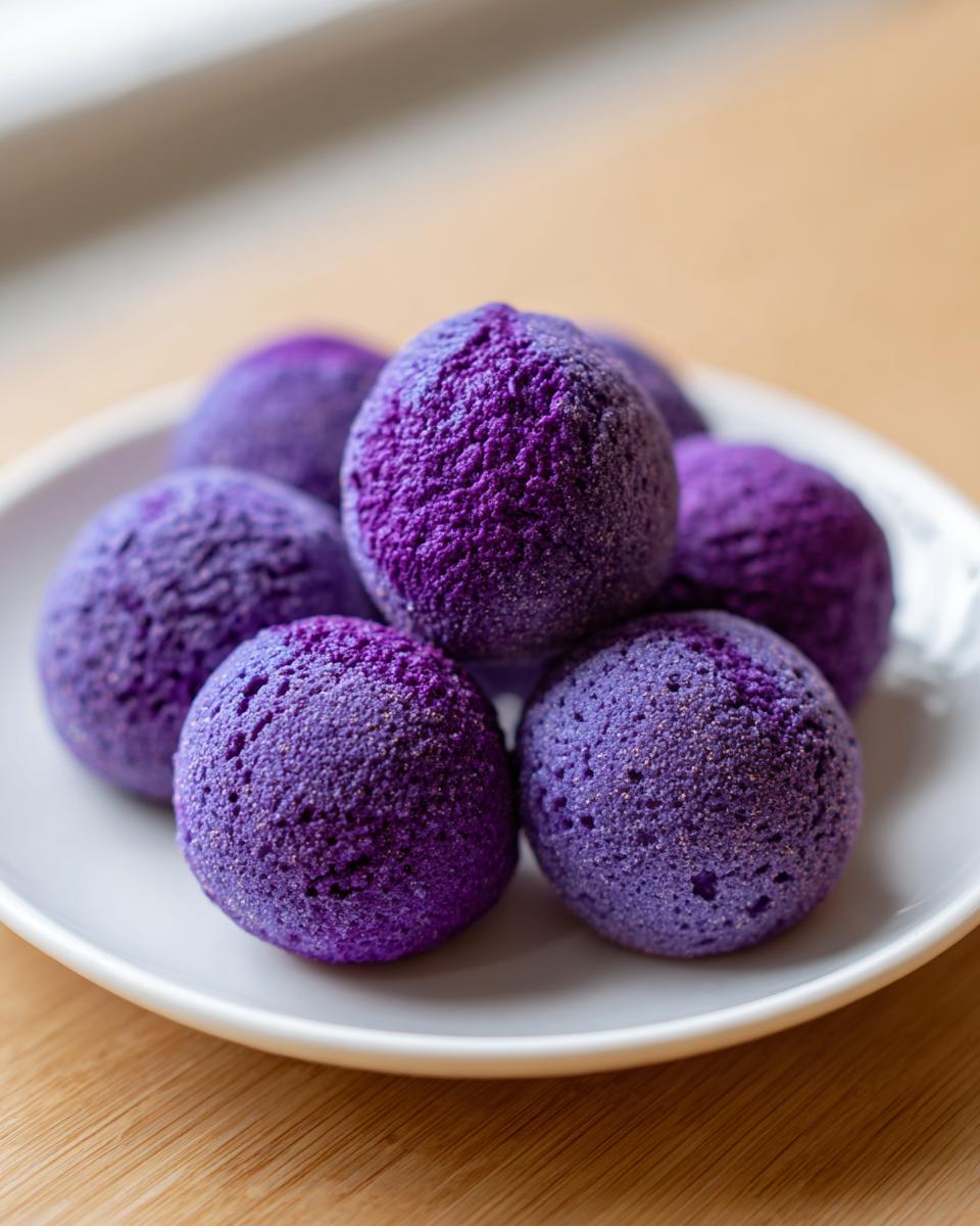 Amazing 25-Minute Purple Yam Baby Puffs 5 Purple Yam Baby Puffs - detail 2