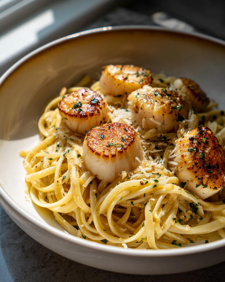 Scallop Linguine: 2 Amazing Tips 4 Scallop Linguine - detail 1