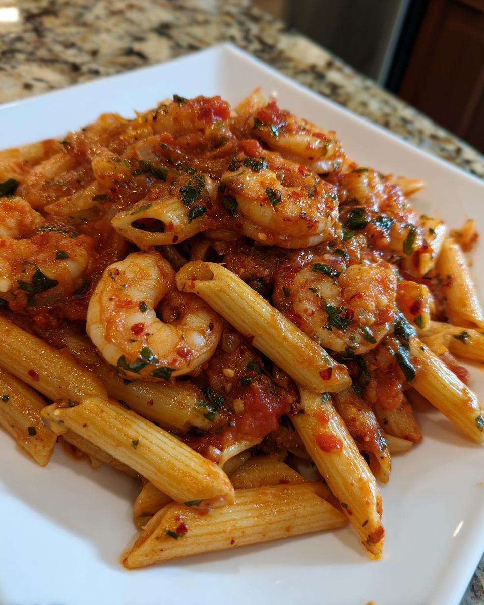 30-Min Flavorful Shrimp Marinara Pasta 6 Shrimp Marinara Pasta - detail 2