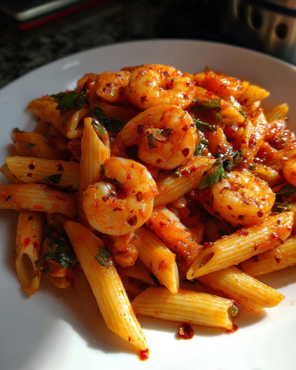 30-Min Flavorful Shrimp Marinara Pasta 7 Shrimp Marinara Pasta - detail 3