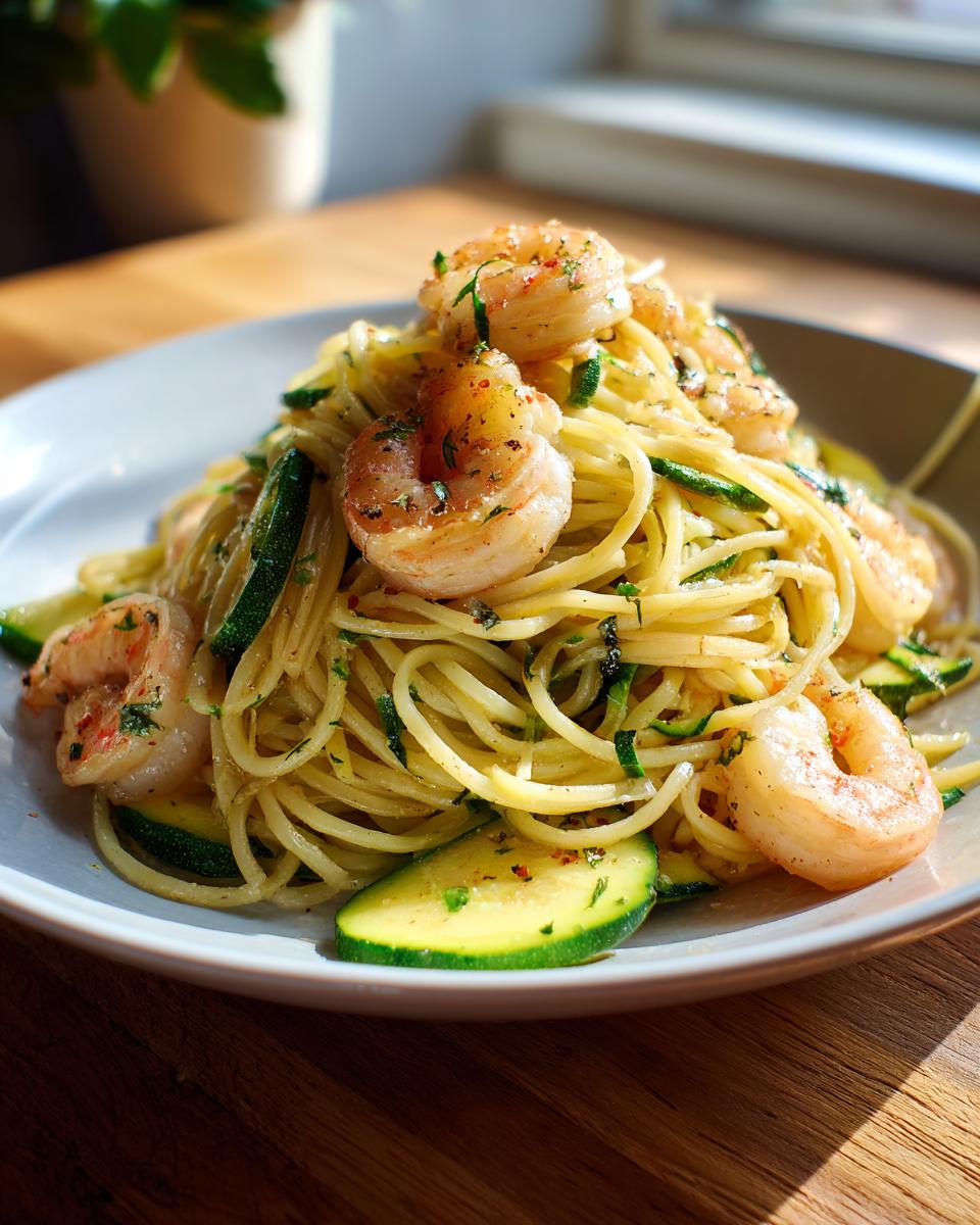 Amazing 30-Minute Shrimp Zucchini Pasta 5 Shrimp Zucchini Pasta - detail 2