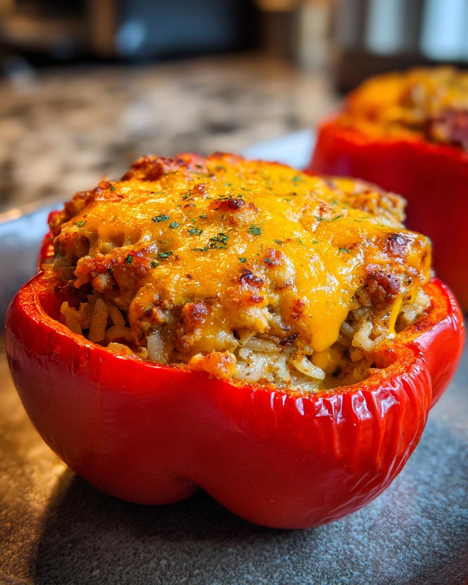 Amazing 350 Calorie Spiced Turkey Stuffed Peppers 6 Spiced Turkey Stuffed Peppers - detail 2