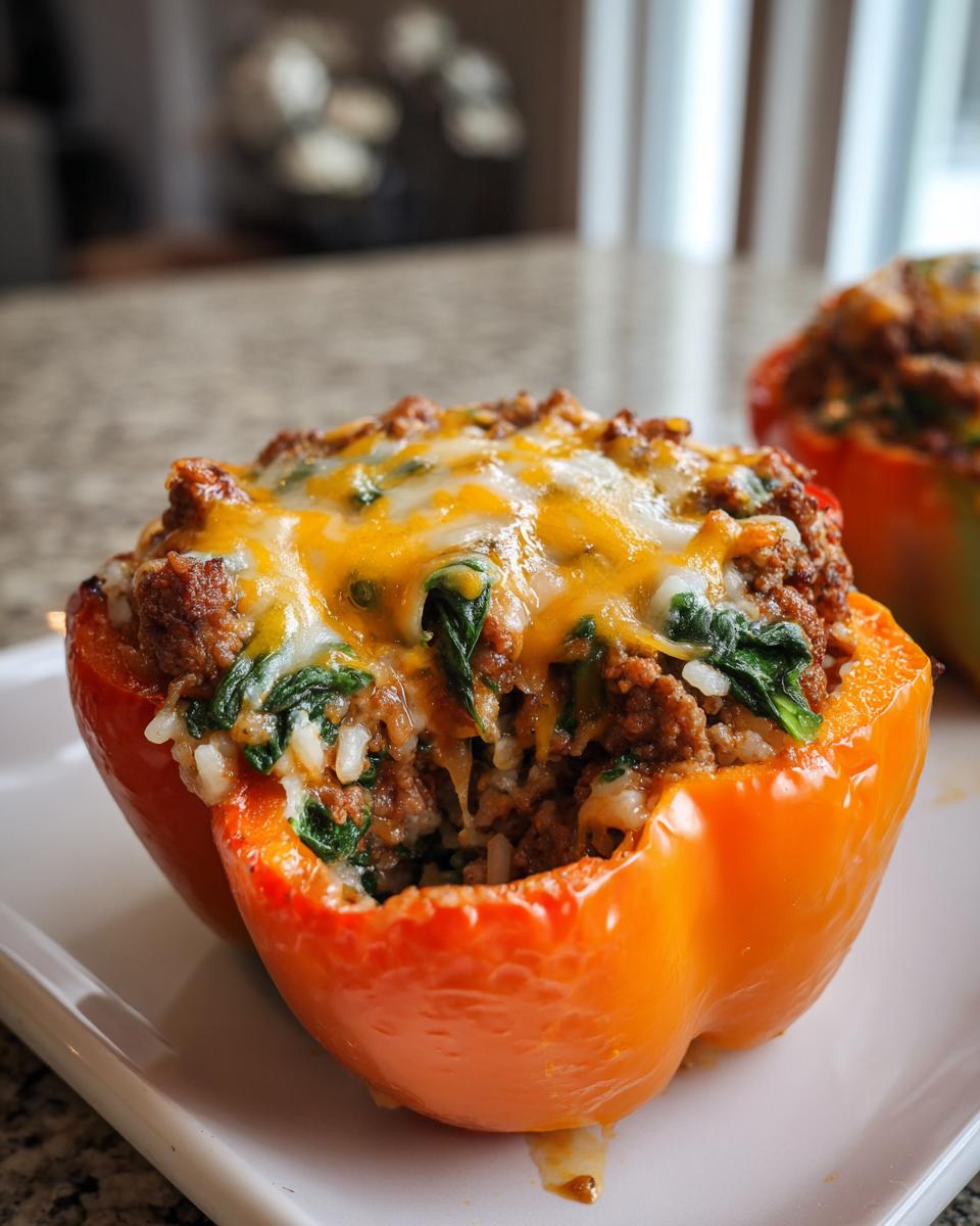 Amazing Stuffed Peppers: 1 Secret Tip 4 Stuffed Peppers - detail 1