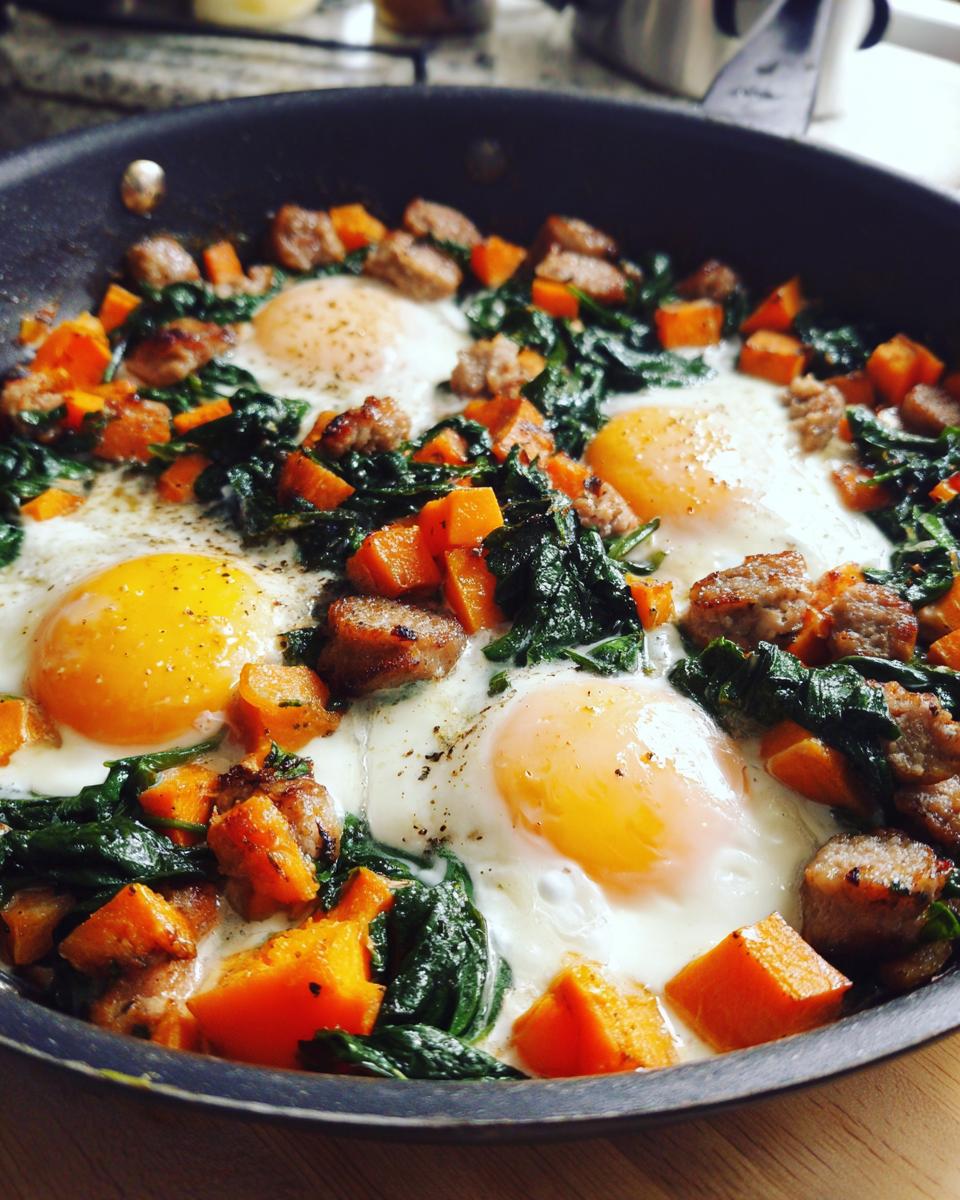 Amazing 6 Sweet Potato and Turkey Baked Eggs 4 Sweet Potato and Turkey Baked Eggs - detail 1