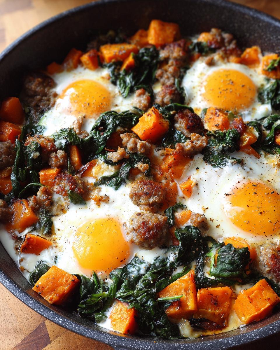 Amazing 6 Sweet Potato and Turkey Baked Eggs 5 Sweet Potato and Turkey Baked Eggs - detail 2