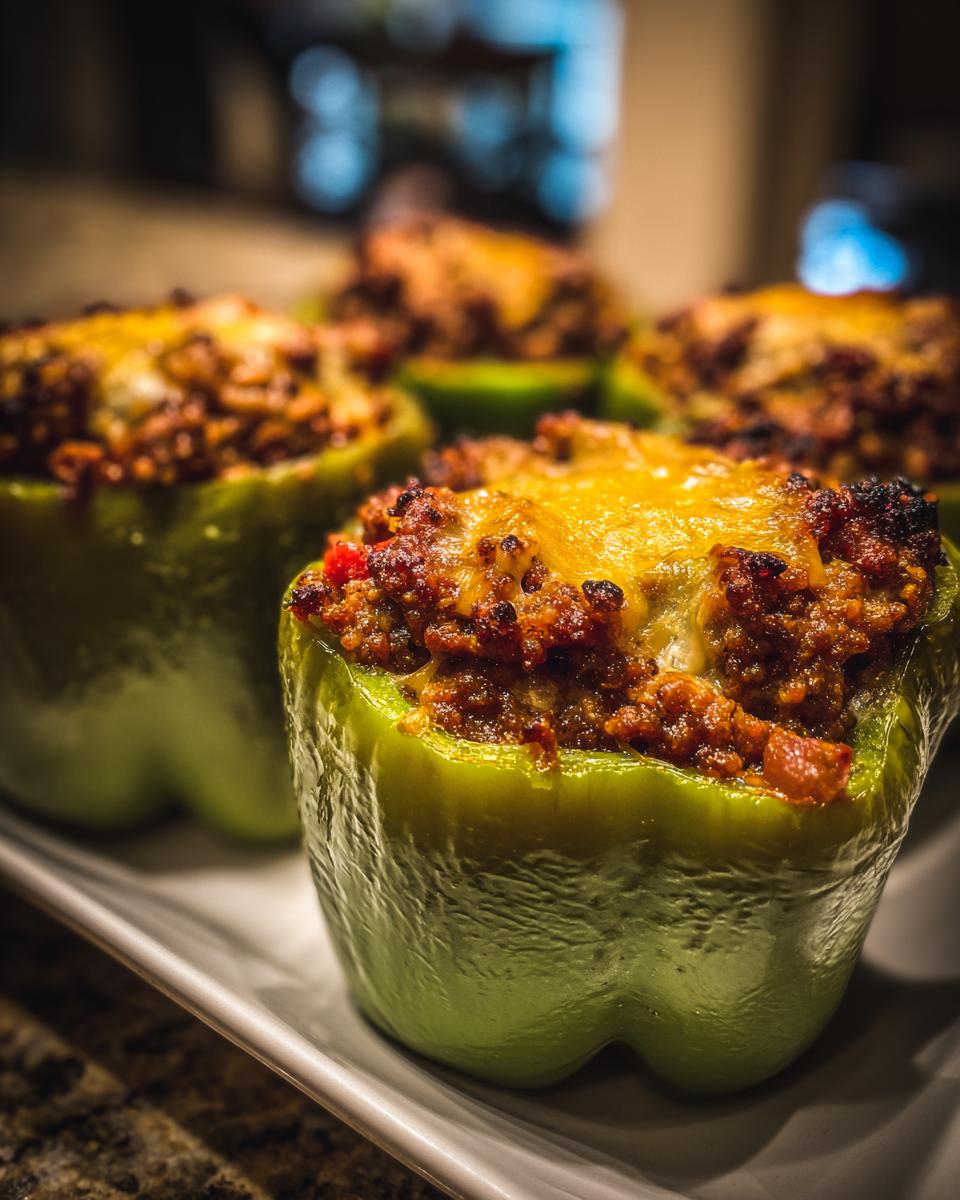 Amazing beef cheese peppers in 4 easy steps 4 : beef cheese peppers - detail 1