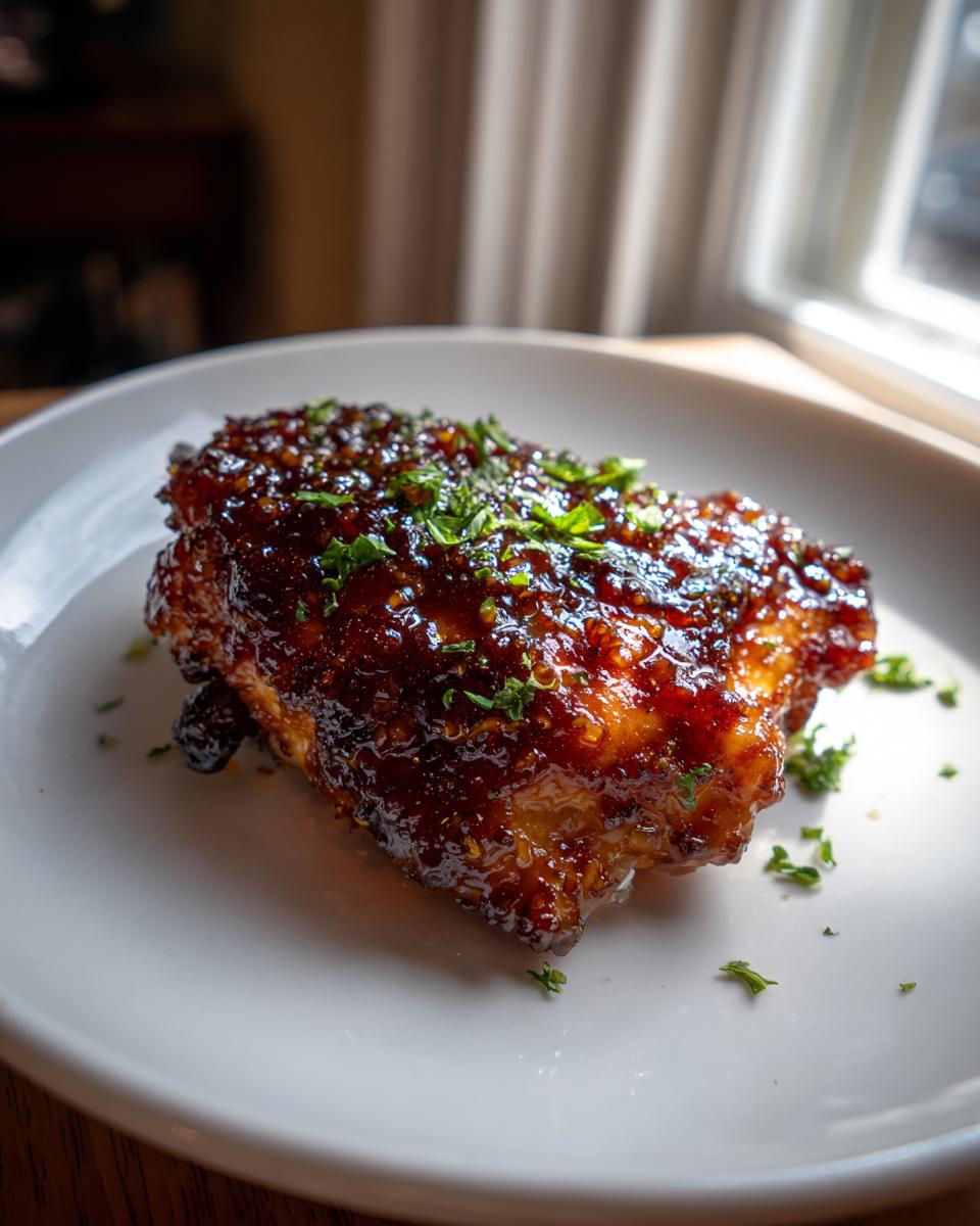 Amazing brown sugar mustard chicken 165F 4 brown sugar mustard chicken - detail 1