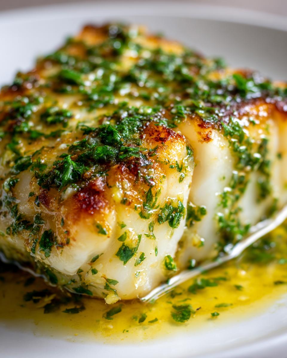 Amazing 18-min herb butter cod feast 4 herb butter cod - detail 1