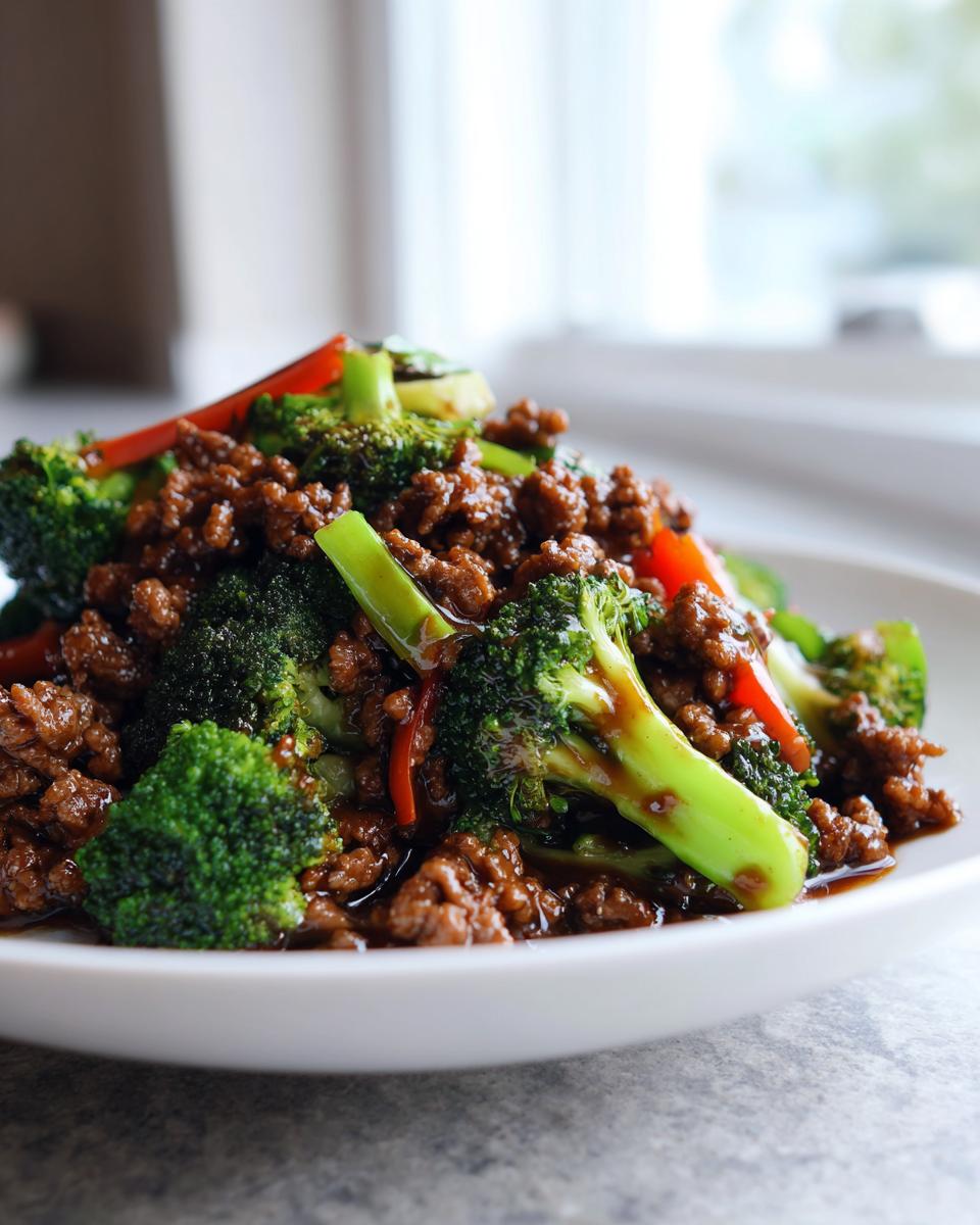 Amazing 30-minute teriyaki ground beef stir fry 4 teriyaki ground beef stir fry - detail 1